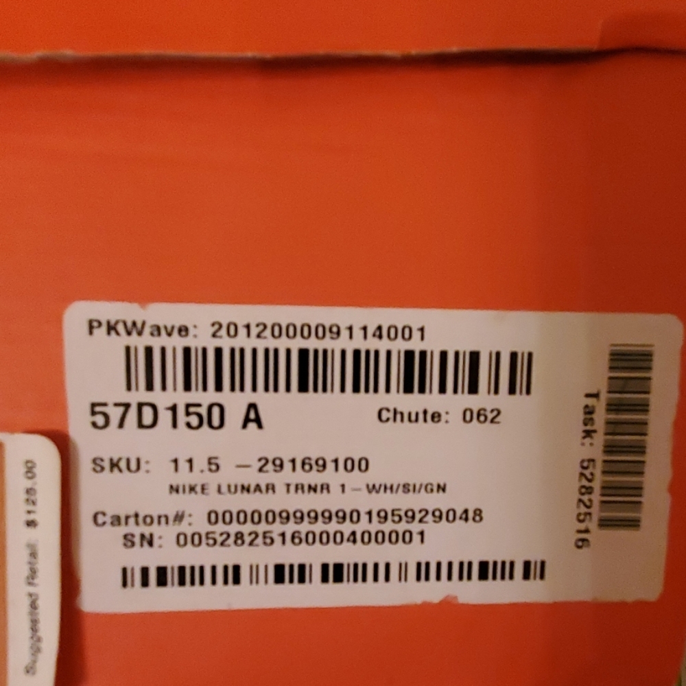 NIB- Men's Nike Lunar TR1 shoes (2012) size 11.5M - Picture 8 of 11